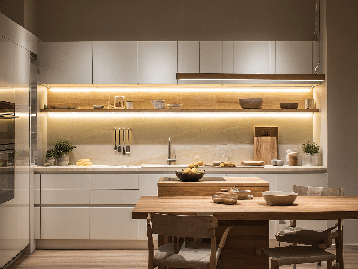 5 Under Cupboard Lighting Solutions for a Brighter Kitchen