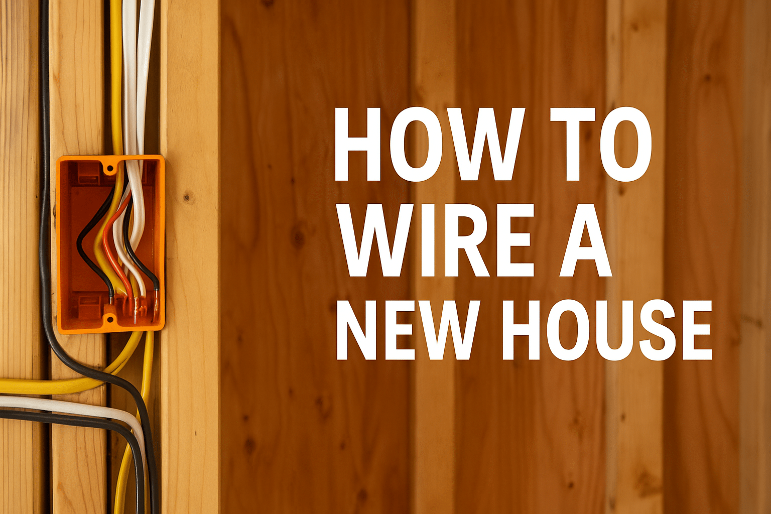 How To Wire A New House