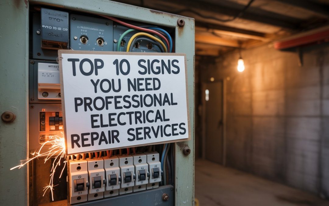 Top 10 Signs You Need Professional Electrical Repair Services